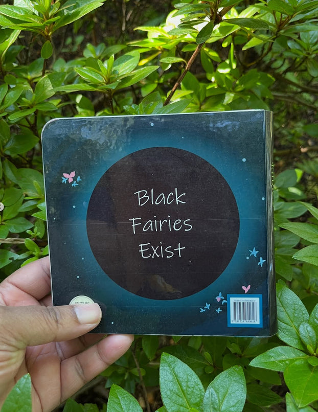 Black Fairies Handmade book with seven stickers